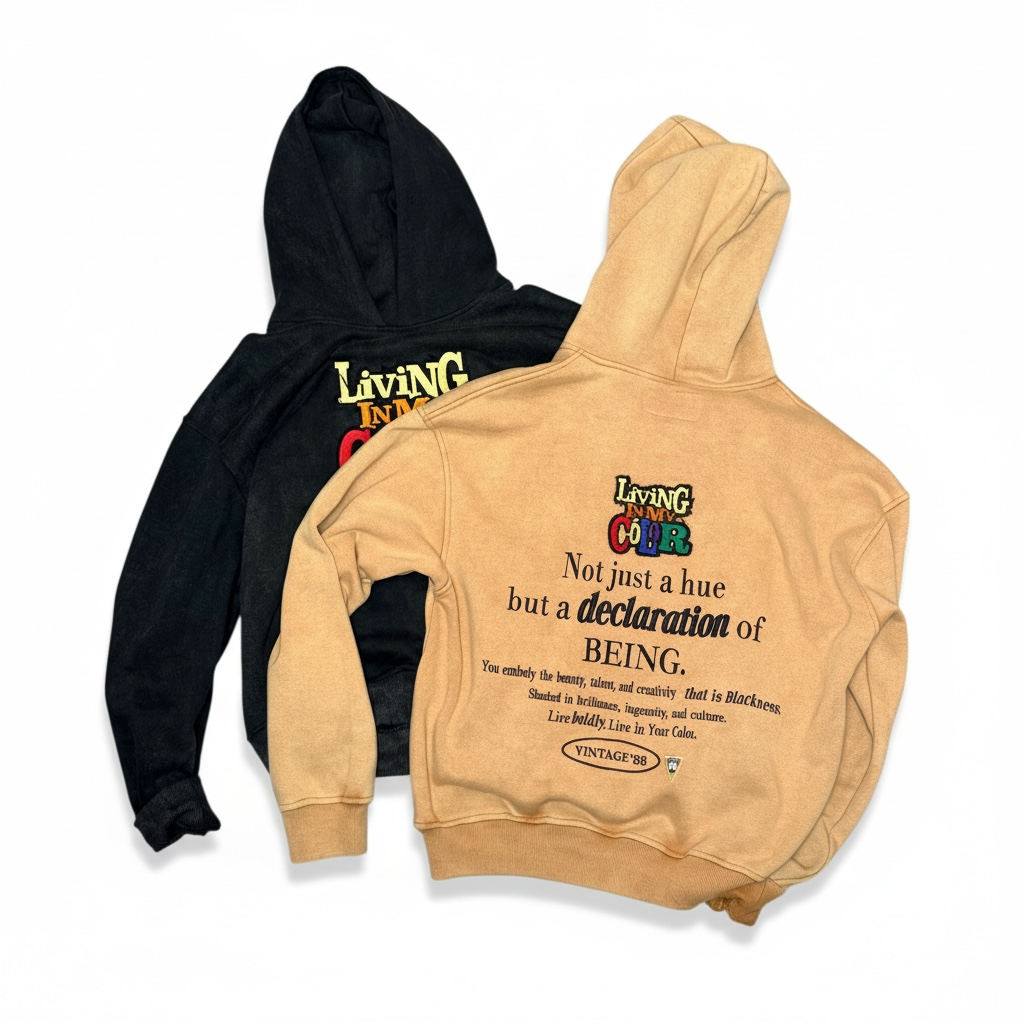 The "Declaration" Hoodie: Pre-Order VINTAGE'88's Most Luxe Staple