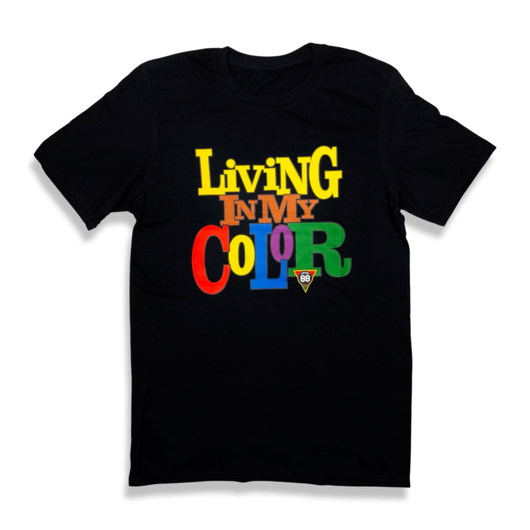 Living In My Color® Tee - Black