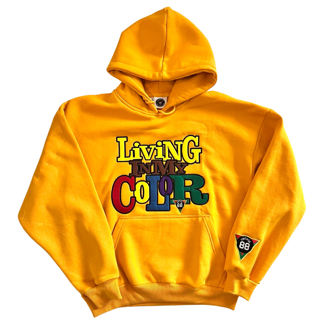 Living In My Color®  Embroidered Hoodie